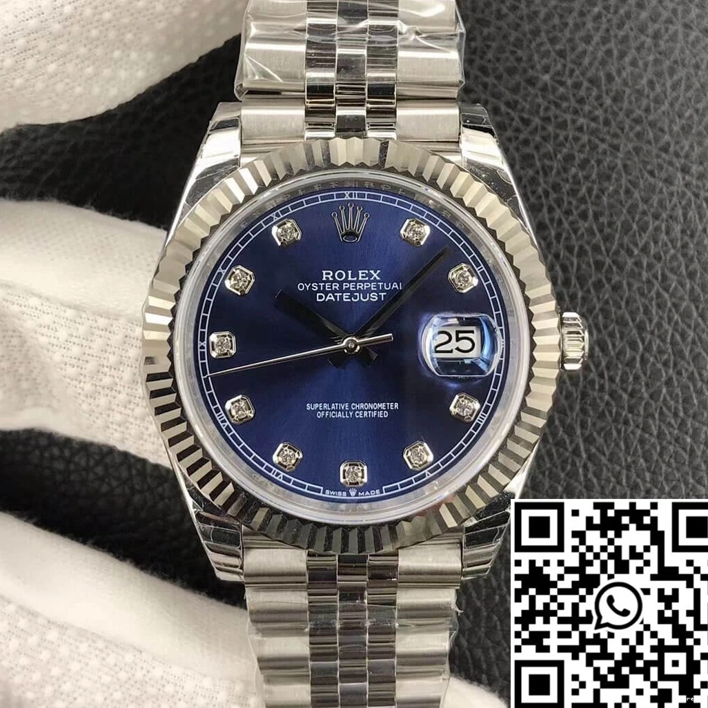 Rolex Factory Datejust Gold White M126234-0037 18ct EW 0427